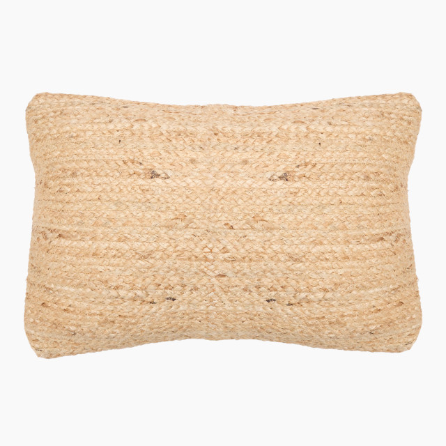 Thread Office Jute Woven Scatter Cushion, 40cm x 60cm