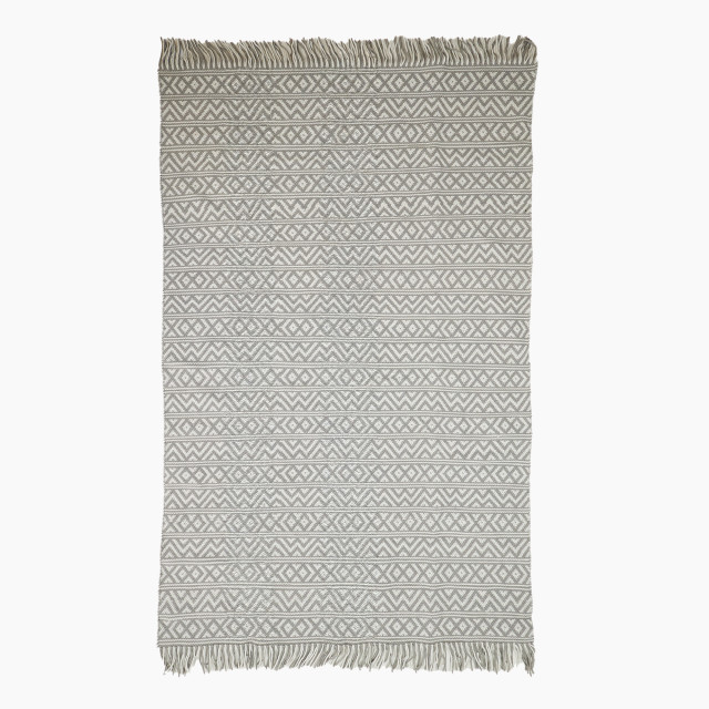 Thread Office Outdoor Woven Diamond Zig Area Rug, 200cm x 300cm