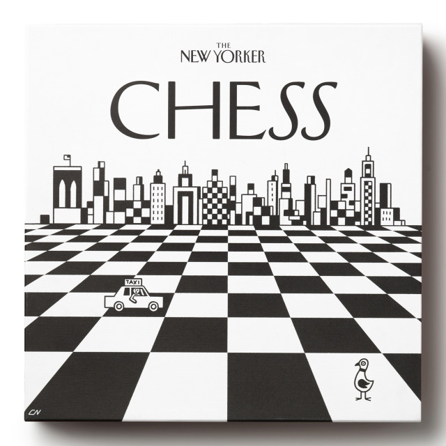 Printworks The New Yorker Chess Set packaging