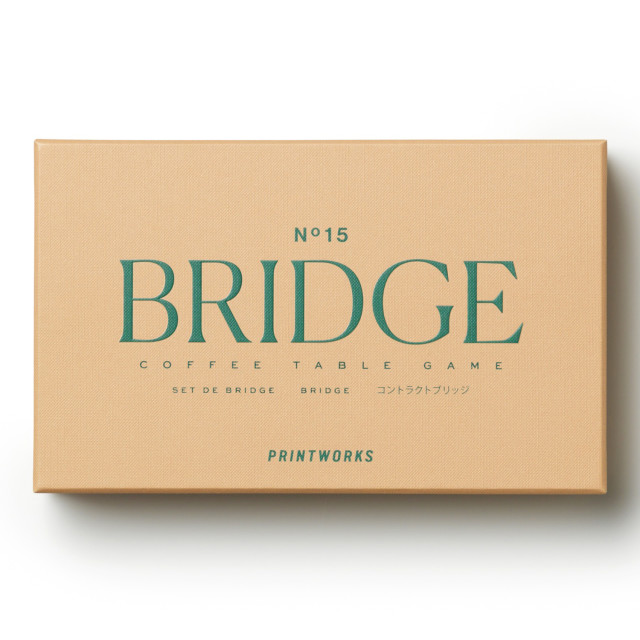 Printworks Bridge Playing Cards Set packaging