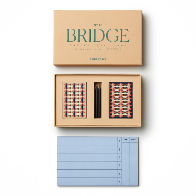 Printworks Bridge Playing Cards Set angle
