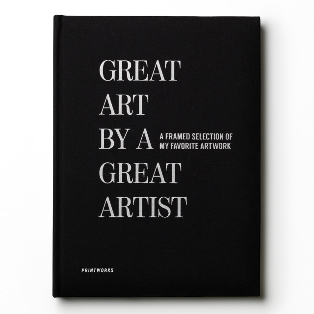 Printworks Great Art Frame Book - Black angle