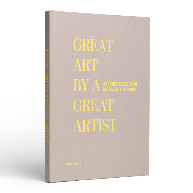 Printworks Great Art Frame Book - Beige