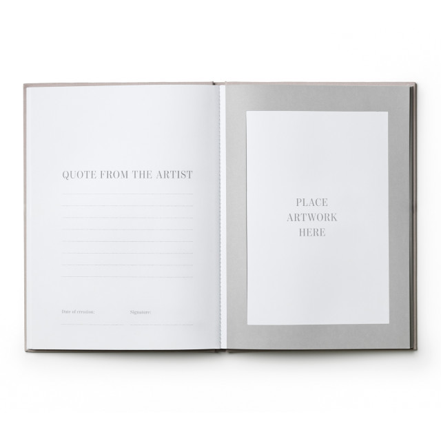 Printworks Great Art Frame Book - Beige angle
