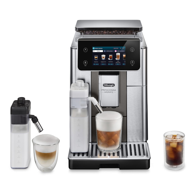 DeLonghi PrimaDonna Aromatic Bean to Cup Coffee Machine, ECAM630.75.TM detail