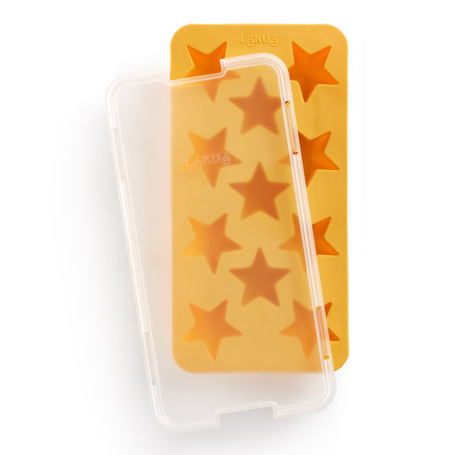 Lekue Star Shaped Ice Cube Tray with Lid