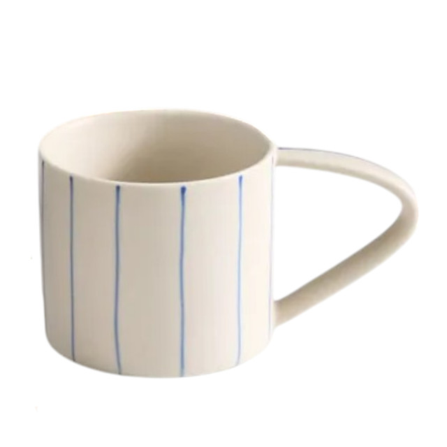 Nicolson Russell Stone & Blue Louvre Mug, 230ml