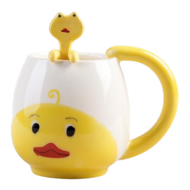 Nicolson Russell Brush & Burrow Children's Mug & Spoon - Duck