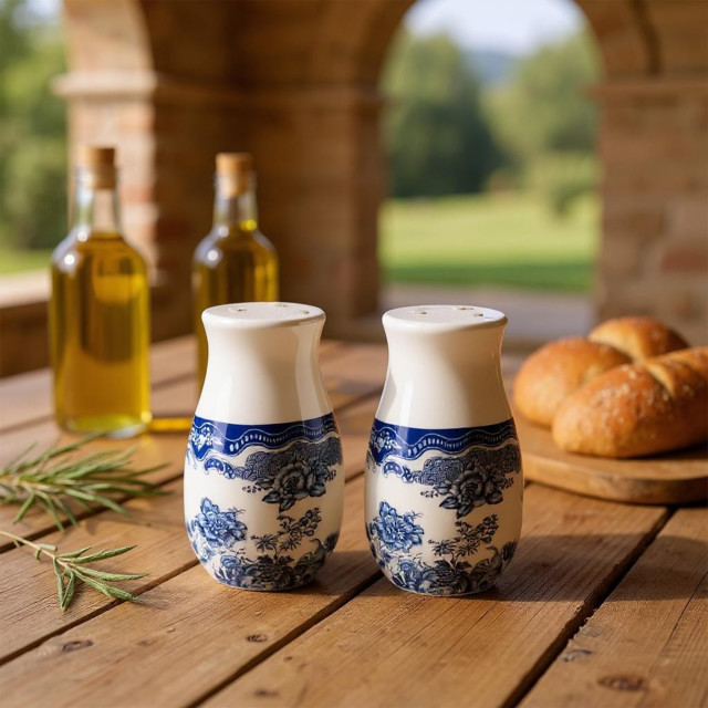 Nicolson Russell Amsterdam Salt & Pepper Shakers, Set of 2