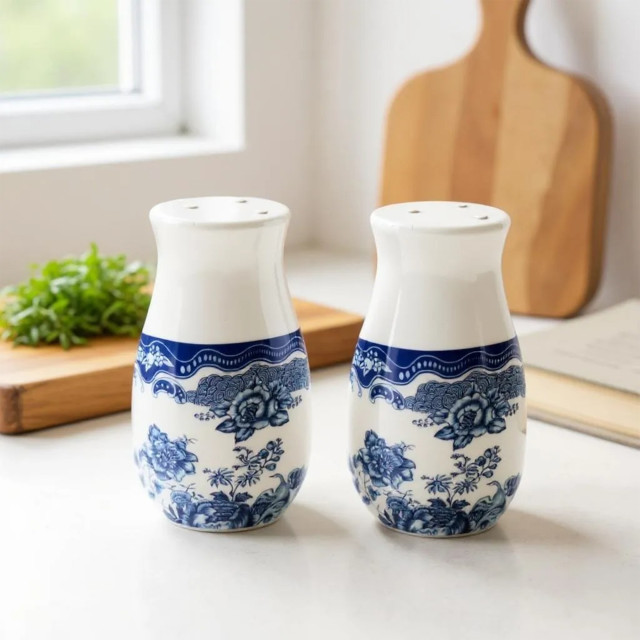Nicolson Russell Amsterdam Salt & Pepper Shakers, Set of 2