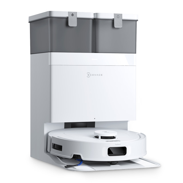 Ecovacs Deebot T30C Omni Robot Vacuum Cleaner & Station - White