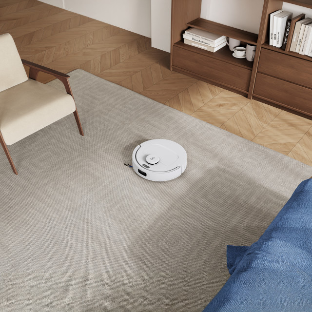 Ecovacs Deebot T30C Omni Robot Vacuum Cleaner & Station - White