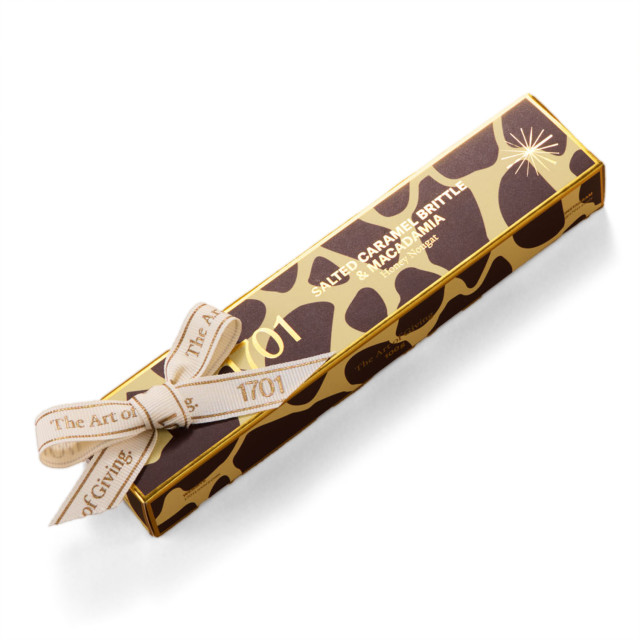 1701 Giraffe Safari Salted Caramel Brittle & Macadamia Honey Nougat