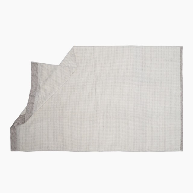 Thread Office Natural Stripe Bath Sheet, 480gsm