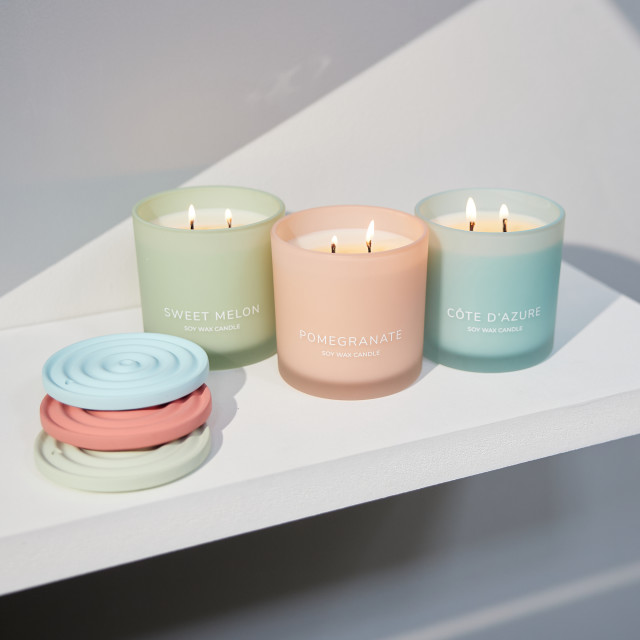 Humble & Mash Serenity Fresh Pomegranate Scented Filled Candle, 280g