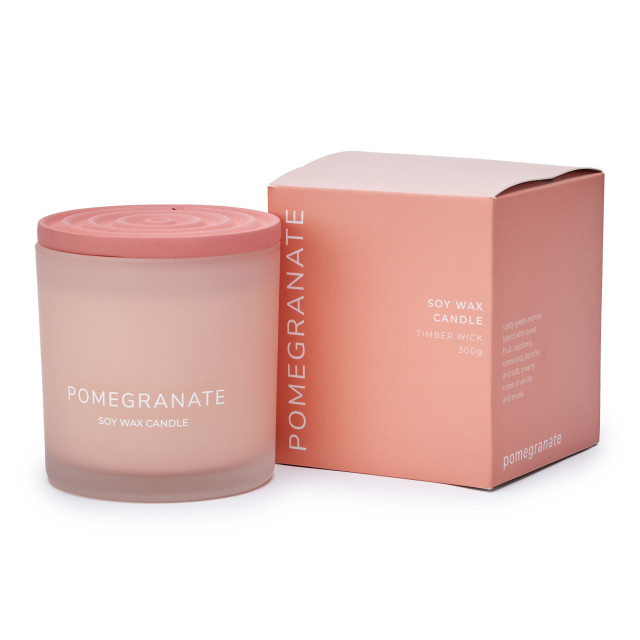 Humble & Mash Serenity Fresh Pomegranate Scented Filled Candle, 280g