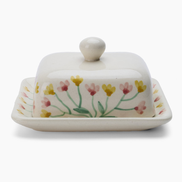 Humble & Mash Nostalgia Floral Ceramic Butter Dish