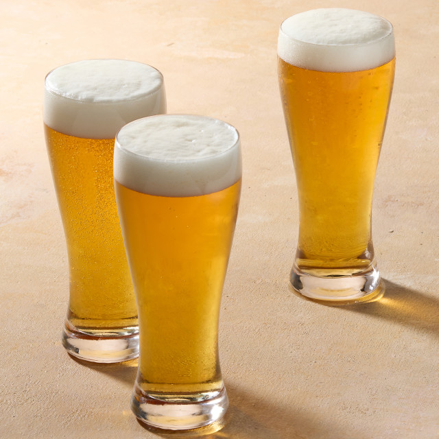 Salisbury & Co Pilsner Celebrate Beer Glasses, Set of 4