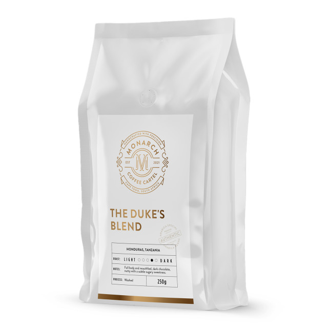 Monarch Coffee Cartel Duke's Blend Moka Pot Grind, 250g - Refill Bag