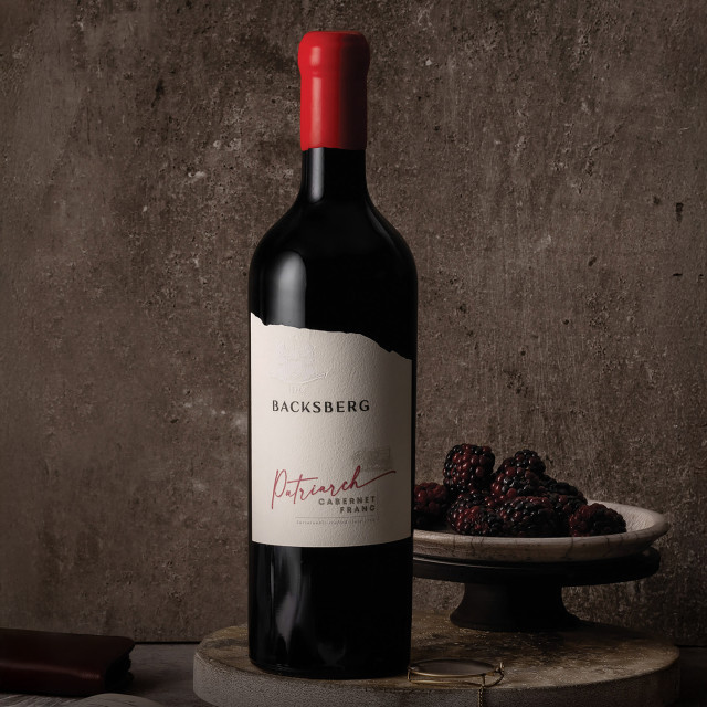 Backsberg Family Wines Patriarch Gift Pack on the table