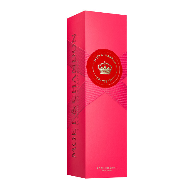 Moet & Chandon Rose Imperial 2025 Gift Box, 750ml packaging