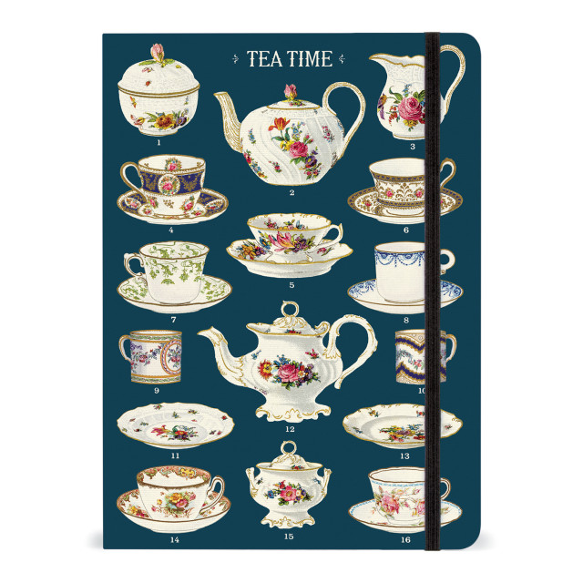 Cavallini & Co Tea Time Large Notebook