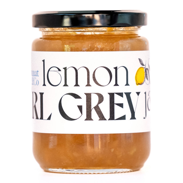 Kumquat & Co Lemon & Earl Grey Jam, 270g