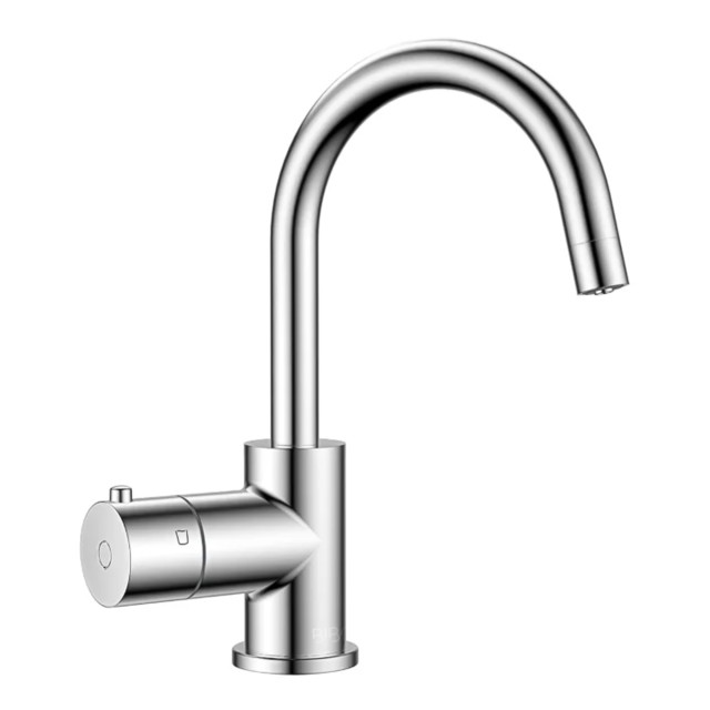 BIBO Under-Counter Boiling Water and Purification Module with Rock Faucet - Chrome QT Faucet 2-in-1