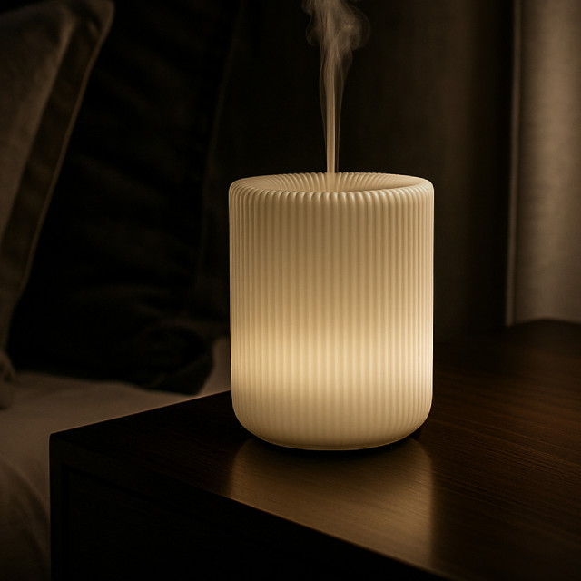 Aura Halo Diffuser on the side table