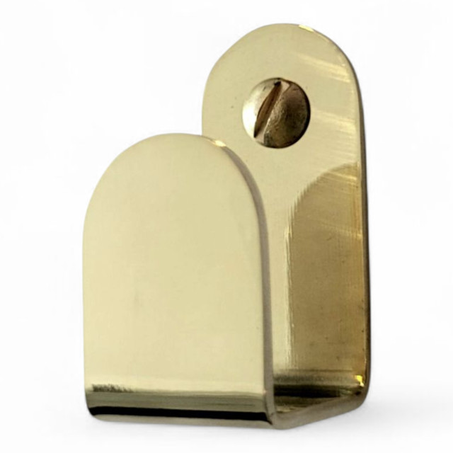 Joon Polished Brass Avery Hanging Hook angle