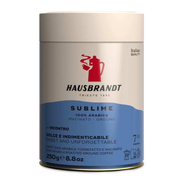 Hausbrandt Sublime 100% Arabica Ground Coffee, 250g