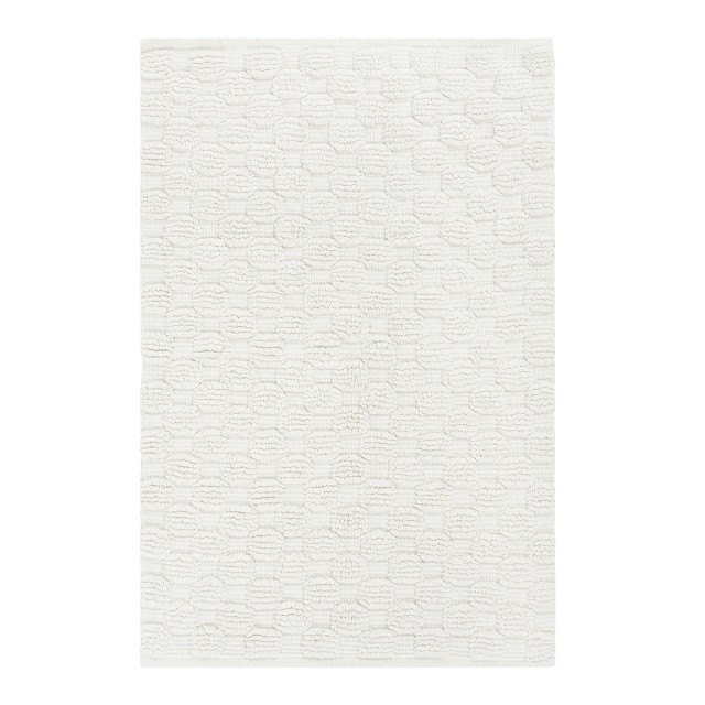 Linen House Aeon Bathmat, 50cm x 80cm - Rice Cake