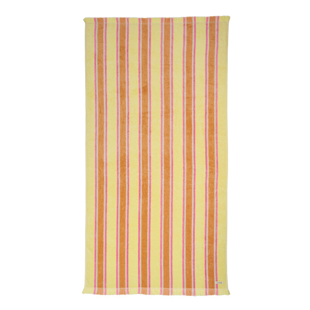 Linen House Brazil Beach Towel - Yellow