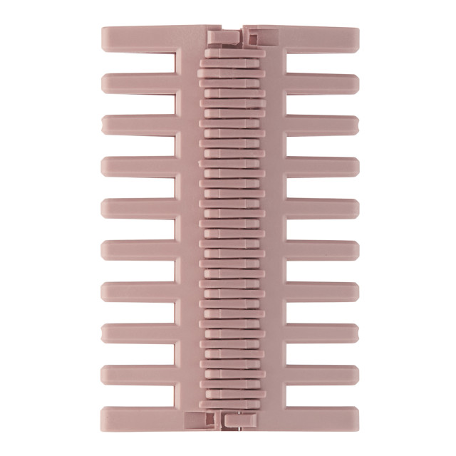 Moyoko Luxe Crown Hot 2-in-1 Ceramic Comb - Pink detail