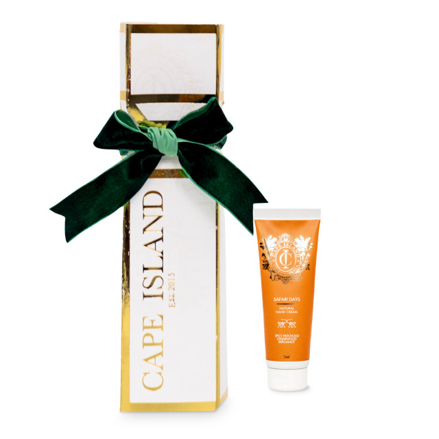 Cape Island Safari Days White Cracker with Hand Cream, 75ml