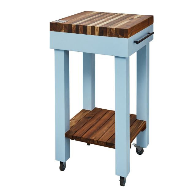 My Butchers Block All-In-One Freestanding Prep Station - Compact angle