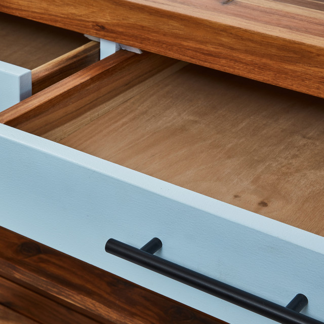 My Butchers Block All-In-One Freestanding Prep Station - XL Double Drawer detail