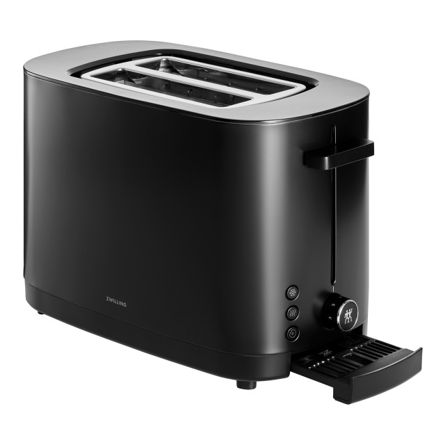 Zwilling Enfinigy 2-Slice Toaster with Bun Warmer, 1000W angle