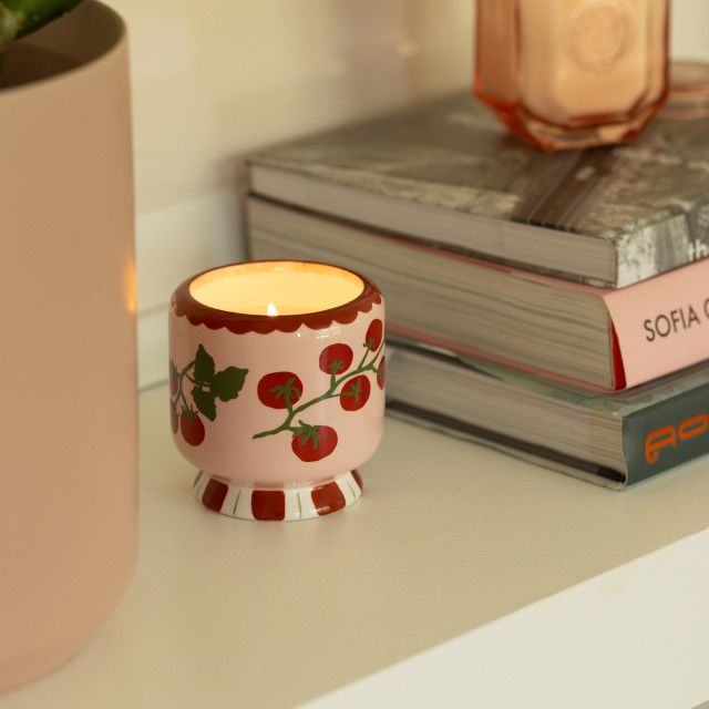 Paddywax Adopo Heirloom Tomato Ceramic Scented Candle, 226g