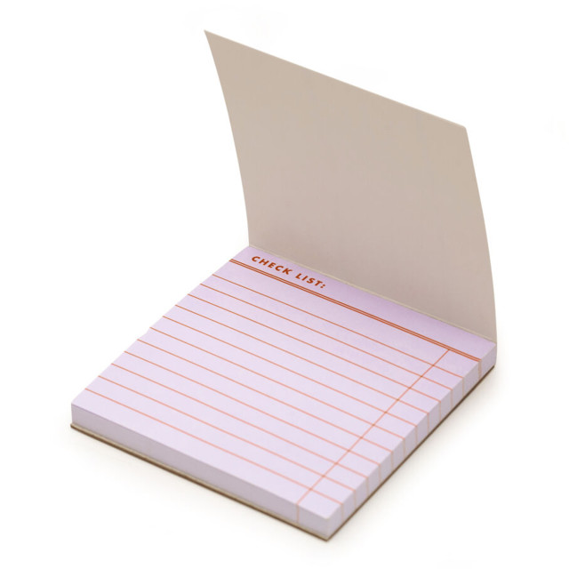 Kikkerland Sticky Note Memo Pads, Set of 3 detail