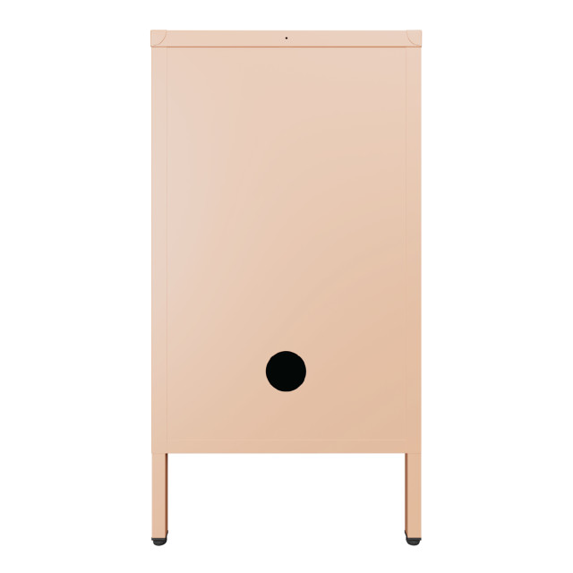 Popstrukt Sprinkles Side Table - Peach Pop angle