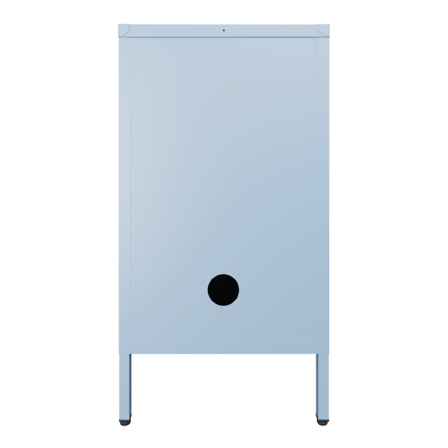 Popstrukt Sprinkles Side Table - Blueberry Splash angle