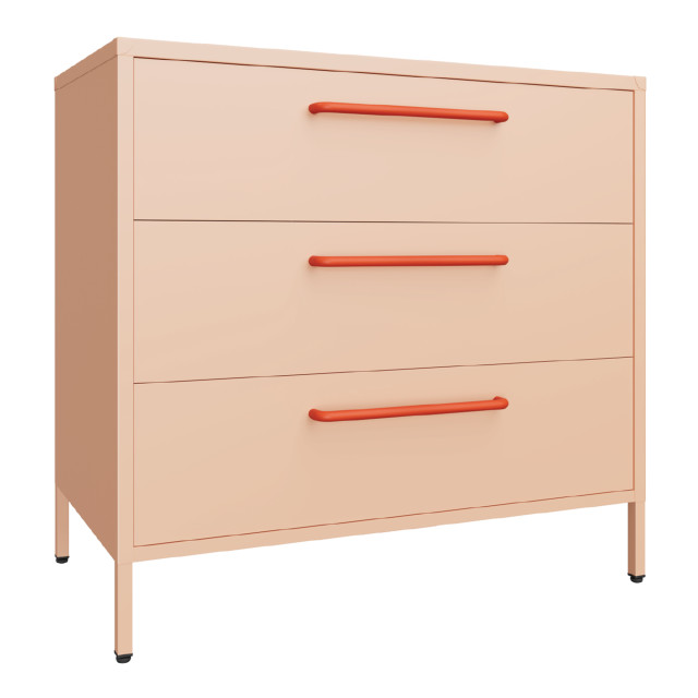 Popstrukt Sprinkles Chest of Drawers - Peach Pop