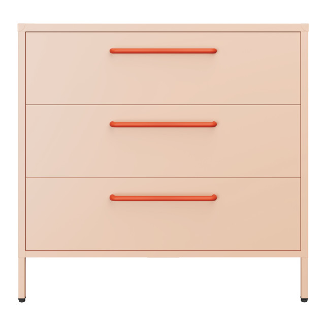 Popstrukt Sprinkles Chest of Drawers - Peach Pop angle