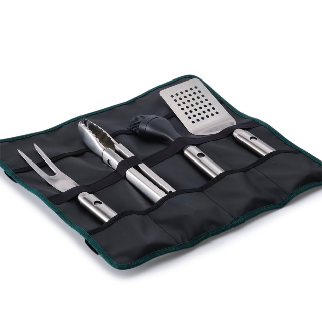 Joseph Joseph GrillOut Stainless-Steel BBQ Utensil Set with Storage Case, Set of 4 detail