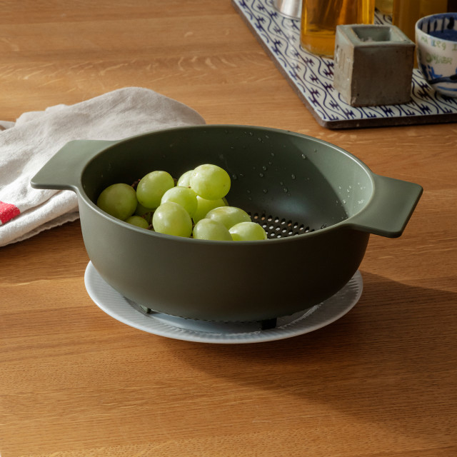 Eva Solo Green Tools Colander with grapes