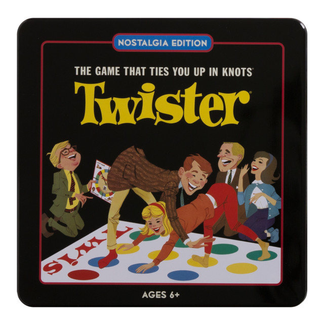 WS Games Twister Nostalgia Edition in Tin