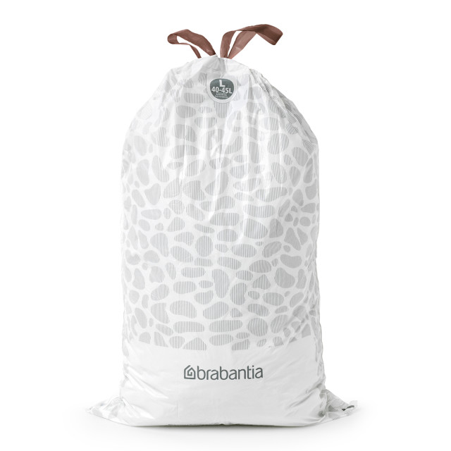 Brabantia PerfectFit Bin Bags, Pack of 10 - Code L, 45L
