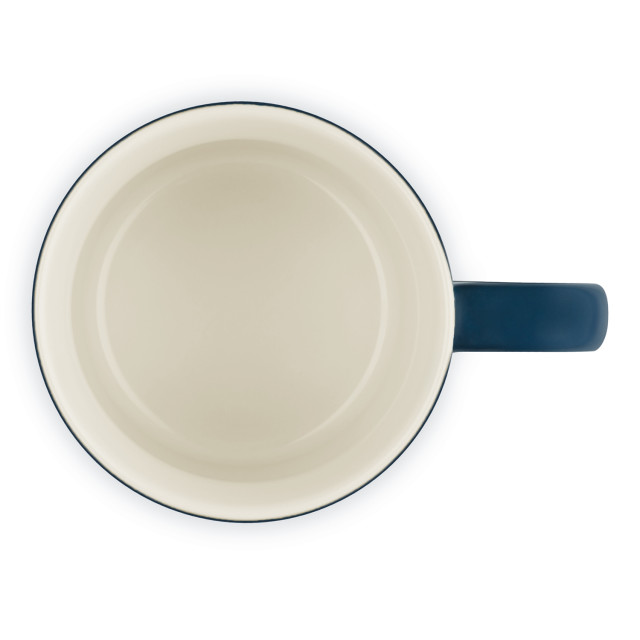 Le Creuset Nuit Stoneware Cappuccino Mug, 200ml angle