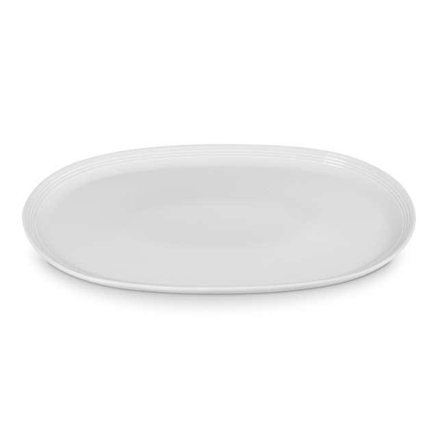 Le Creuset Coupe Serving Platter, 43cm - White